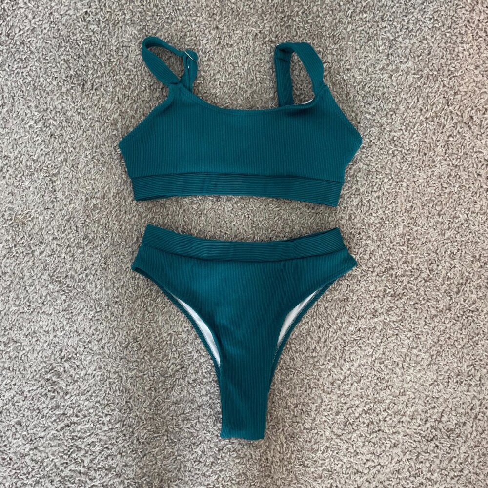 Ribbed Bikini Swimsuit